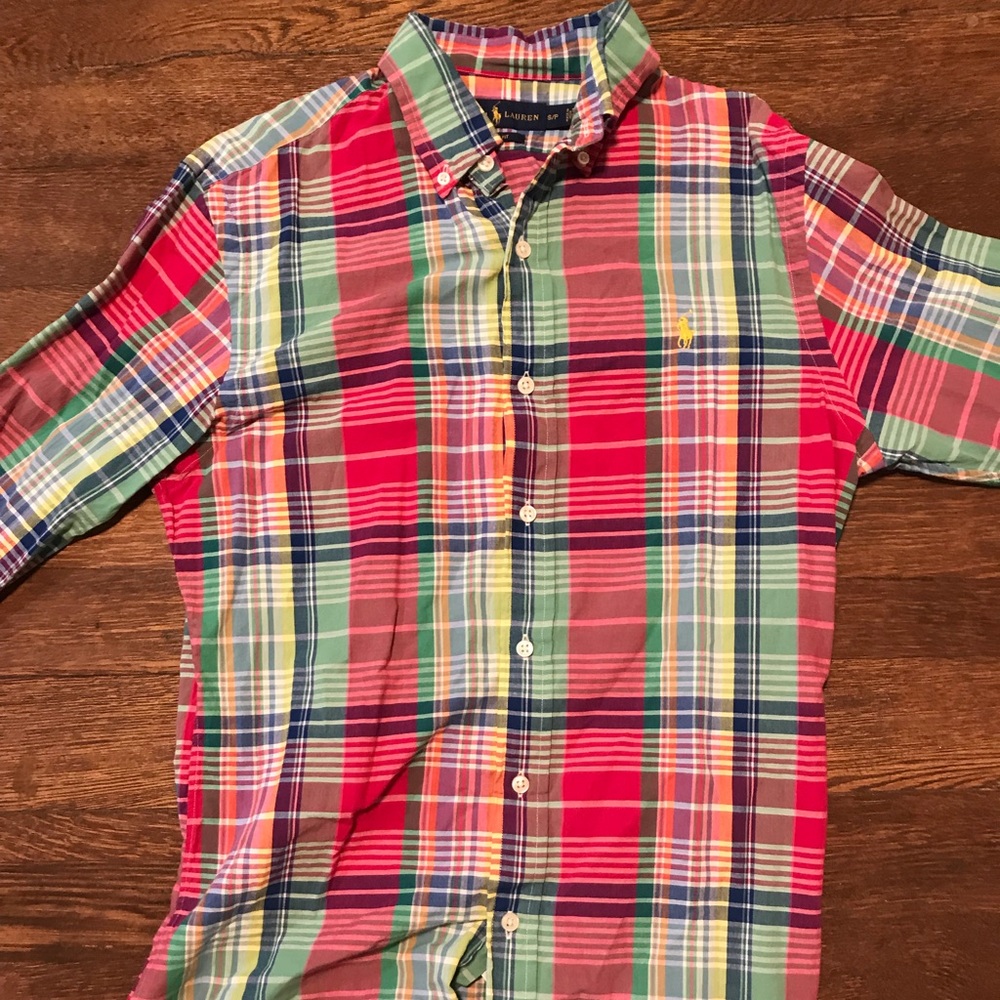Men’s Small Polo Button Down